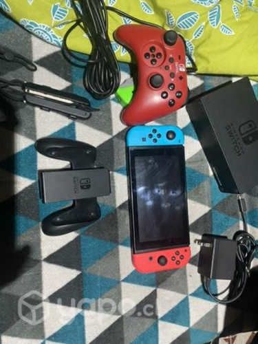 Nintendo switch con un juego