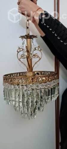 Lámpara cristal de roca