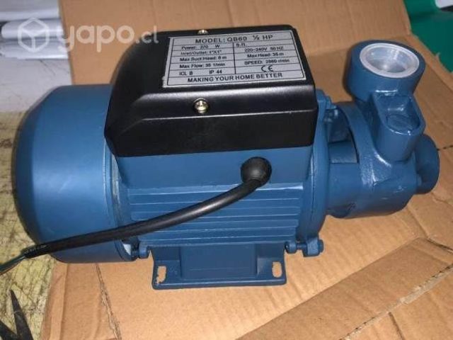 Bomba Agua Periferica 0.5hp 1 Pulgada Qb60 220v