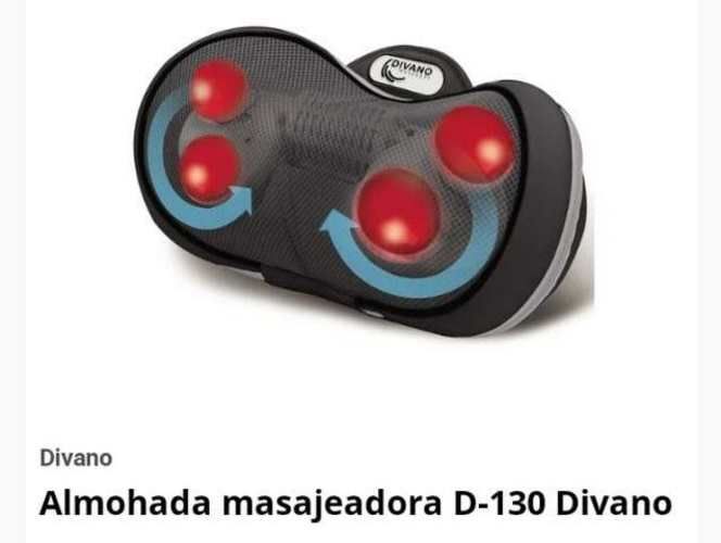 Almohada masajeadora divano