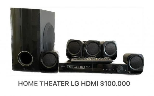 Home theater Blu-ray LG