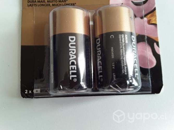 Pilas Duracell medianas