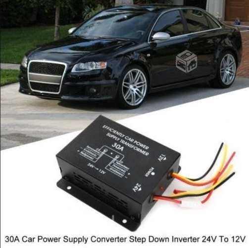 Inversor Conversor Transformador 24V a 12V de 30A