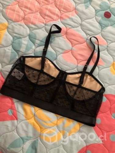 set crop de Shein nuevo es elasticado
