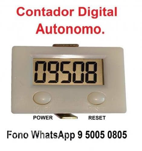 Contador Digital Autonomo + Sensor Magnetico + Ima