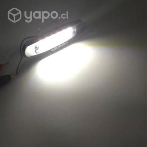 Foco Luz Lateral Led Bi-volts Trocha Borde Metálic