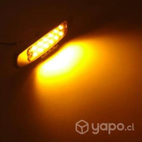 Foco Luz Lateral Led Bi-volts Trocha Borde Metálic