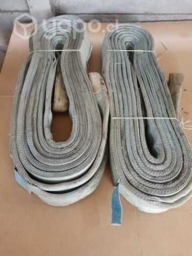 Eslingas 12 metros de largo 9,25 toneladas nuevas