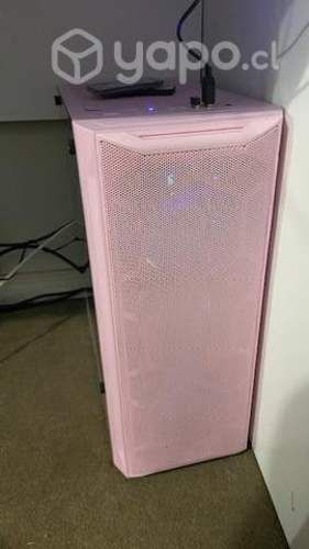Pc gamer, rosa, semi nuevo, alto rendimiento