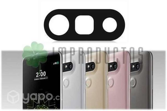 Bisel Cristal Lg G5 Vidrio Cámara Proteccion Lente