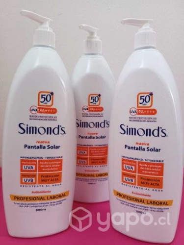 Protector Solar Simond 1 Litro Fps50