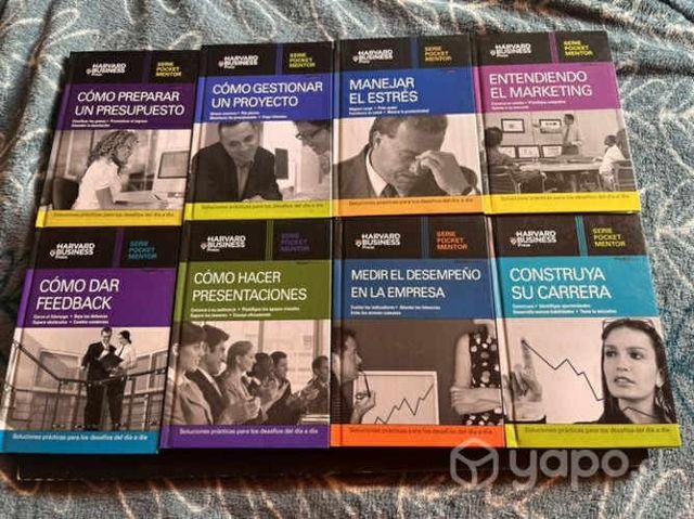 24 Libros Serie Pocket Mentor Harvard Business