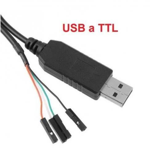 Conversor Usb A Ttl / Cable 1 Metro Largo / Pl2303