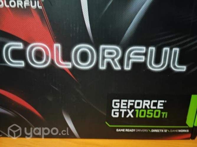 Tarjeta gráfica 1050 ti 4gb
