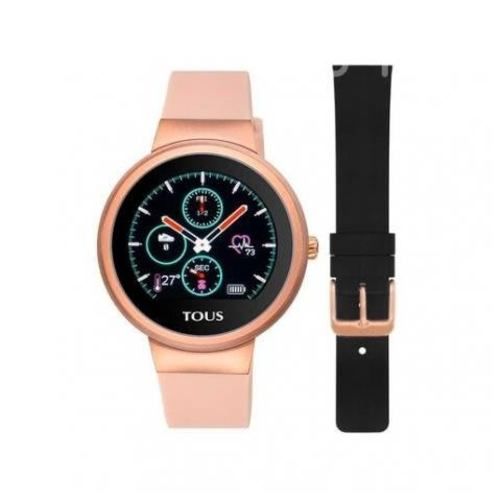 Reloj Tous Activity Rond Touch Silicona Rosa