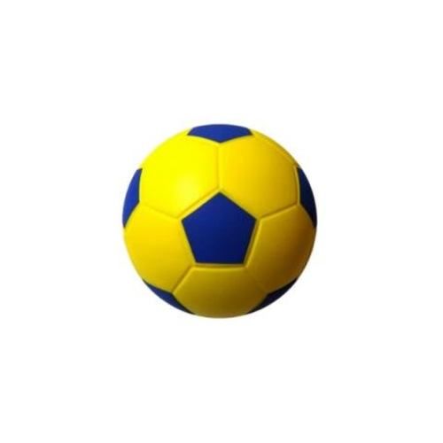 Balón Esponja Pu Fútbol 8″ Amarillo/Azul