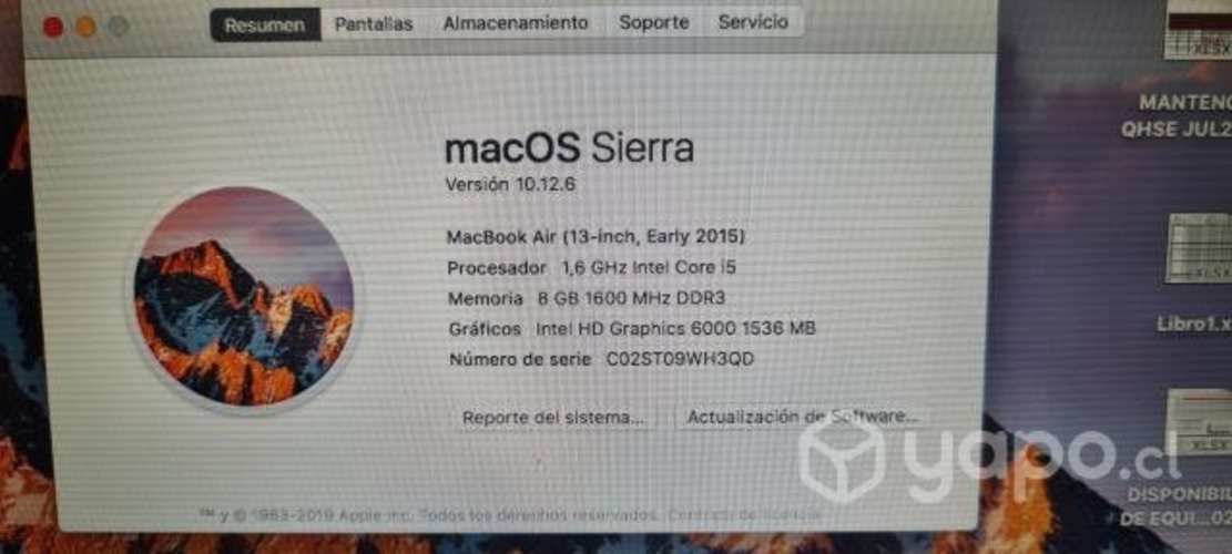 Macbook Air impecable