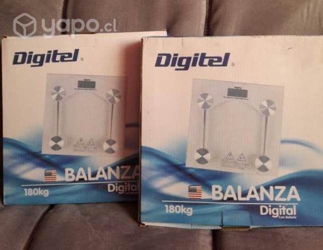 Balanza de baño digitel