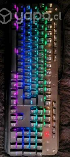 Teclado Gamer Reddragon Indra switches red
