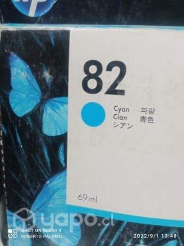 Tintas HP diversos modelos originales de 69ml