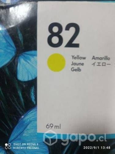 Tintas HP diversos modelos originales de 69ml