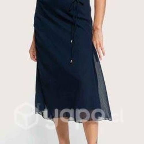 Falda negra largo cocci