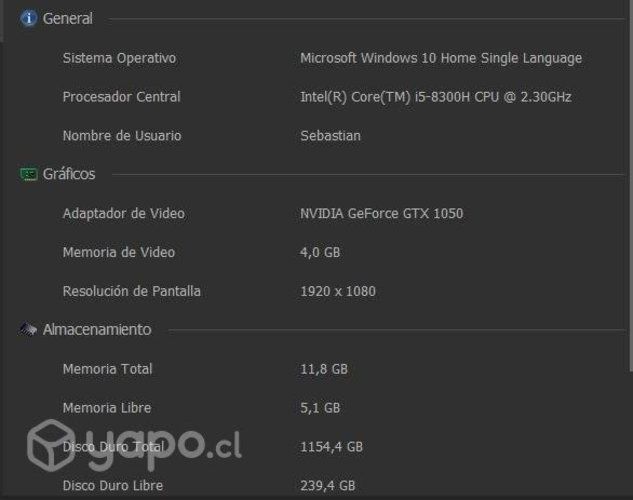 Notebook Acer Nitro 5