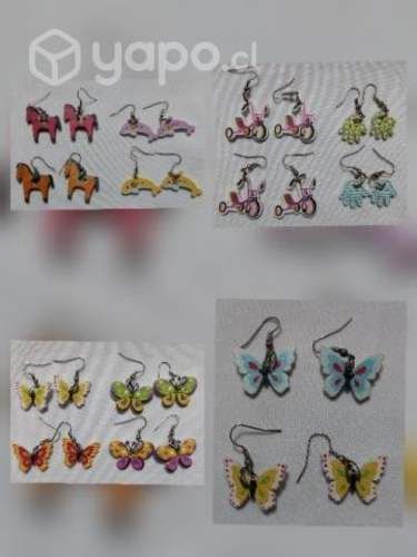 Aros de botones de madera