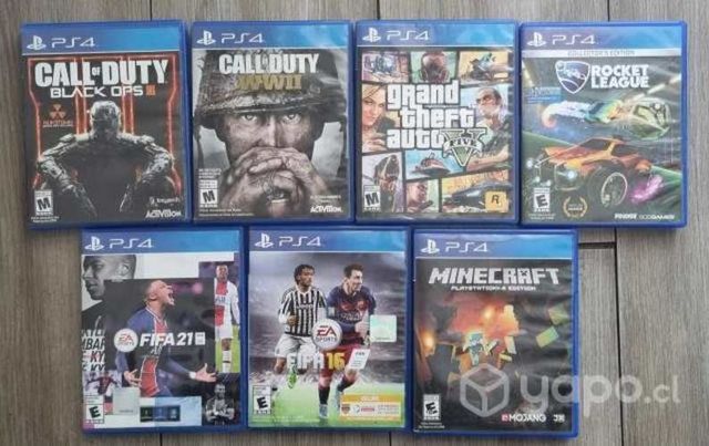 Juegos PS4 - FISICOS - Excelente estado