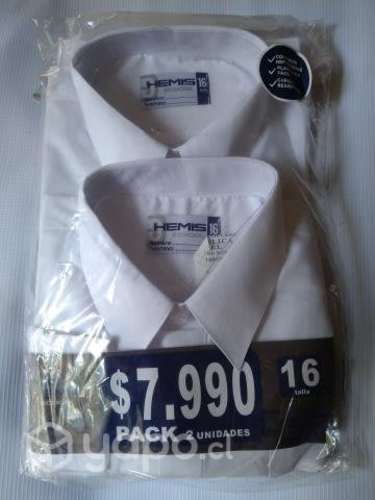 Camisa blanca escolar
