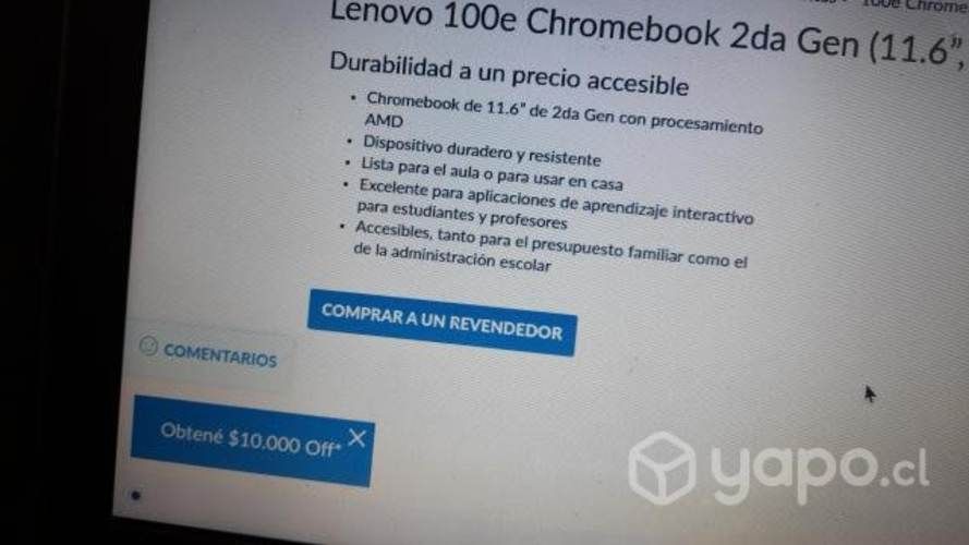 Lenovo chromebook