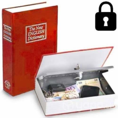 Caja Fuerte de Seguridad Tipo Libro Grande