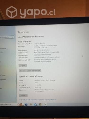 Notebook Gamer Acer Nitro 5