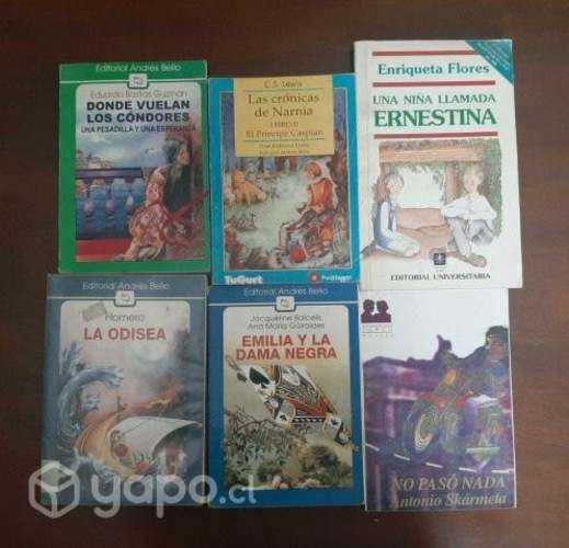 Pack 6 libros