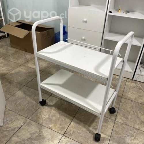 Carrito ayudante manicure Cosmetologia depilación