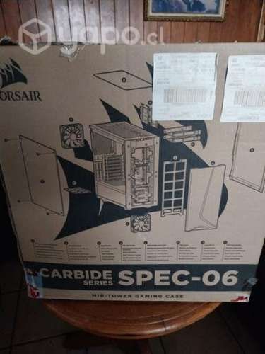 Gabinete corsair caribe spec-06 (edicion limitada)