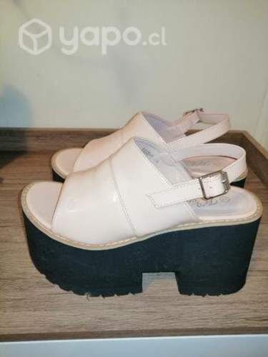 Sandalias palo rosa n°38