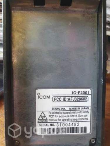 Handy icom 16 canales + scanner profesional
