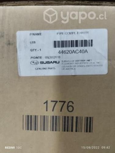 Conversor catalítico Subaru Tribeca