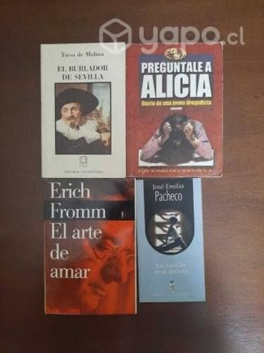 Pack 4 libros