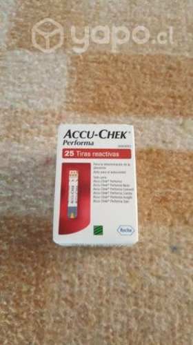 Cintas reactivas toma glicemia