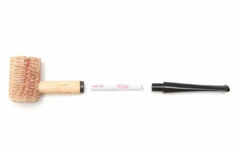 Pipa "MISSOURI MEERSCHAUM", de choclo