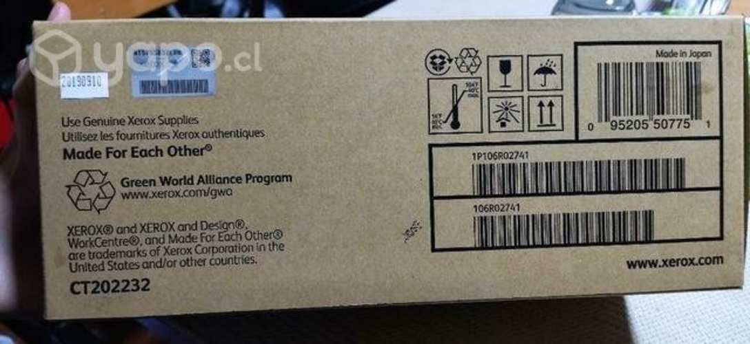 Toner Para Xerox Workcentre 3655 106R02741