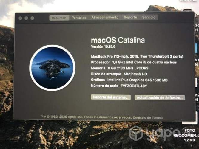 MacBook Pro 13 2019 Touchbar