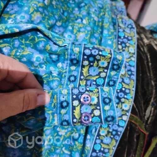 Blusa algodón de India talla M amplia