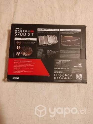 Tarjeta grafica AMD MSI RX 5700 XT MECH OC 8 GB