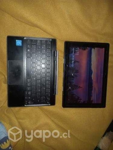 Notebook lenovo queda como tabled