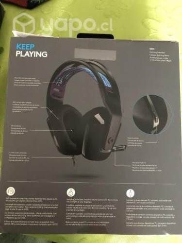 Audifonos gamer logitech g335