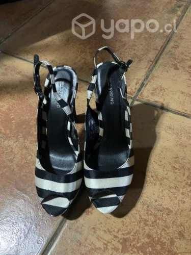 Zapatos con taco mujer