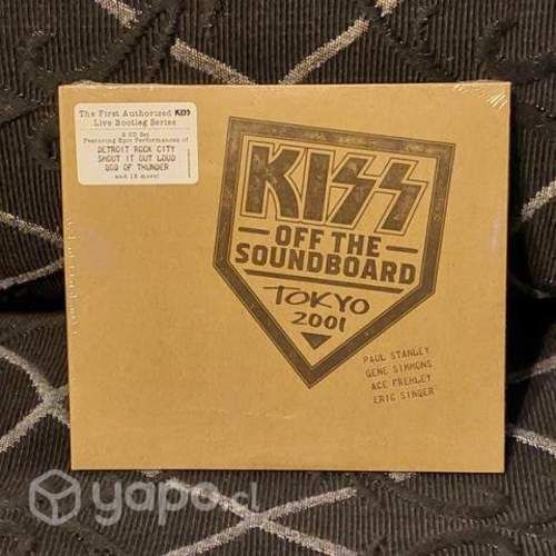 Cd doble kiss / off the soundboard tokyo 2001